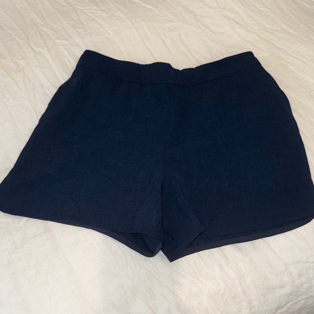 Lululemon Athletica Dark Blue High Waist Shorts